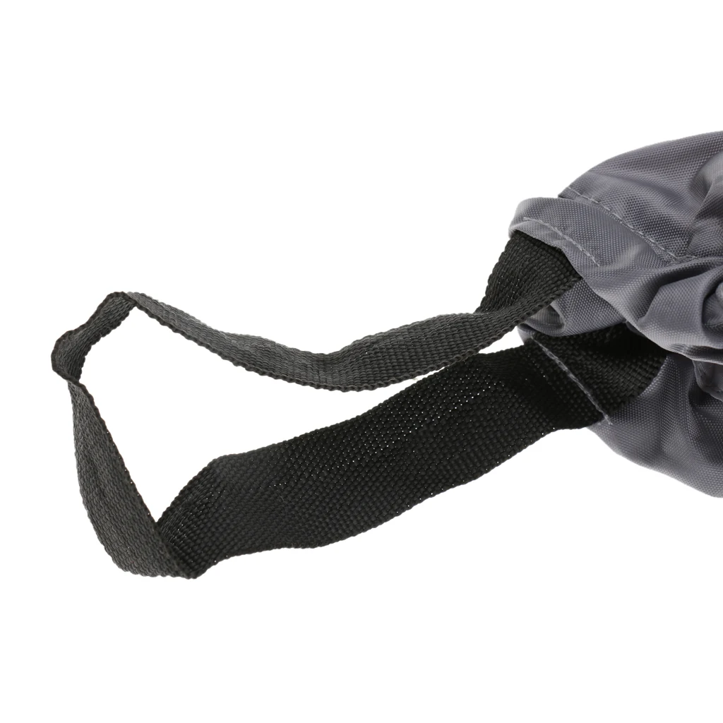 Kayak Skirt Cover Nylon Waterproof Gray Universal Fit Elastic Secure Grip for Kayaking Accessories and Camping