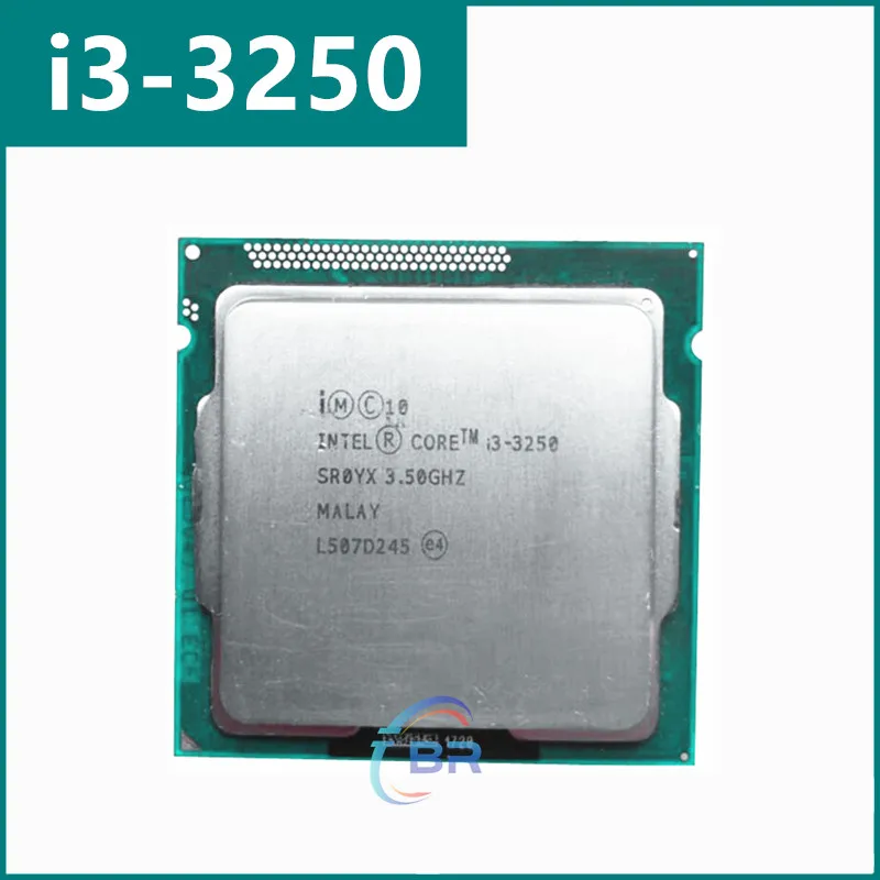 i3-3250 55W LGA 1155 3.5 جيجا هرتز ثنائي النواة رباعي الخيوط وحدة المعالجة المركزية 3M i3 3250