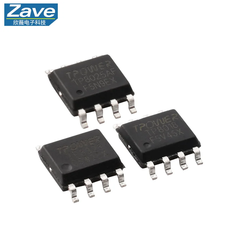 Original Tianyuan TP8018, TP8025, TP8325 SOP-8 Step-Down Constant Current Driver Power Management IC