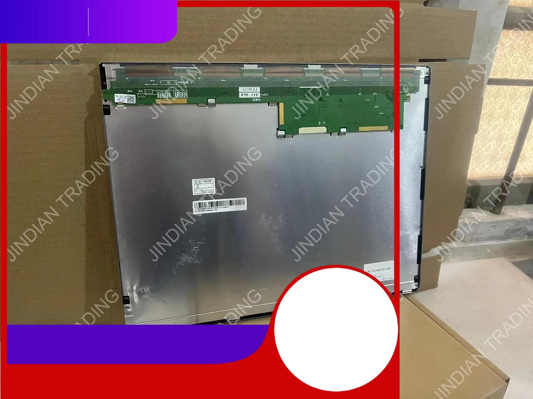 

NL10276BC30-34R 15.0 Inch LCD Display Screen Panel Original for NEC 20 Pins Connector Brand New Fully Tested
