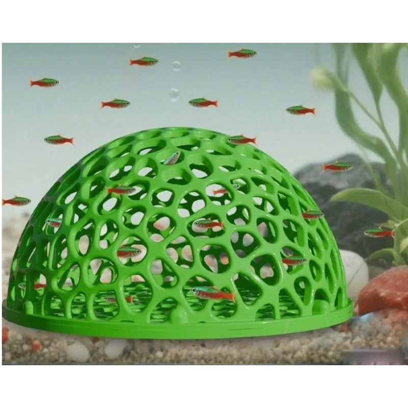 Aquarium shrimp house Cave Min - Aquarium Fish Hiding Spot recension och pris