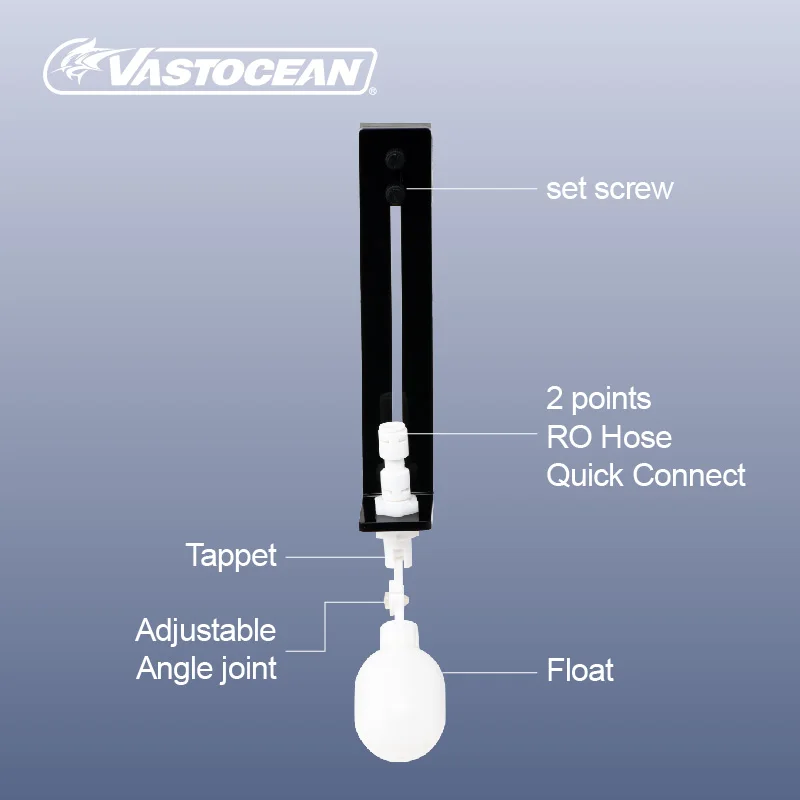 Vastocean float valve water replenisher automatic water replenishment for fish tanks, unpowered water replenishment for freshwat