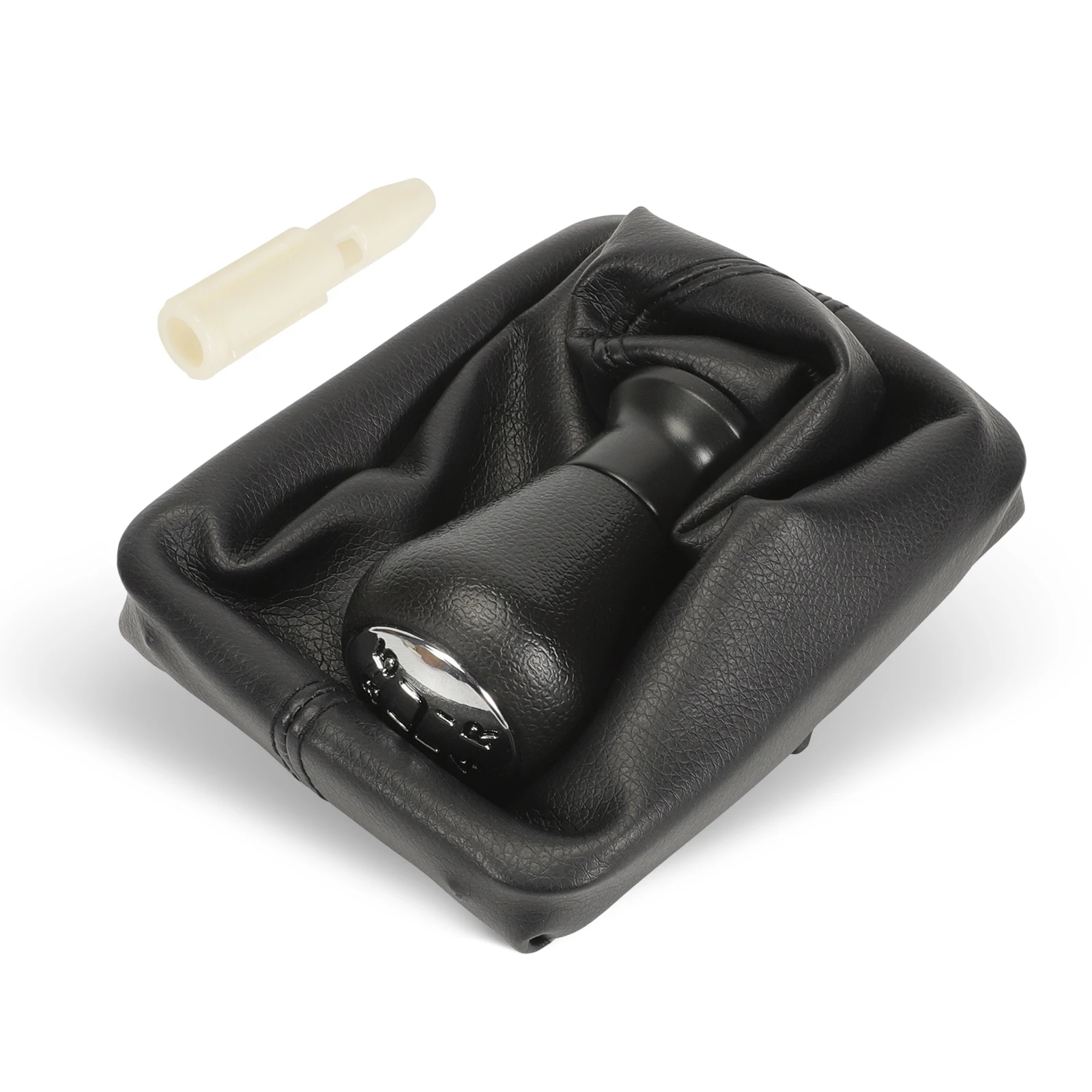 5 Speed Chrome Gear Shift Knob Gaiter Kit 2403X9 2403AP FOR Peugeot 106, 206, 306, 406, 605, Expert, Partner Citroen Berlingo