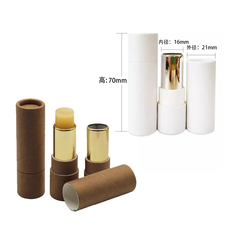 Paper Tubes for Lipstick Container, Empty CardBoard, Twish Up Paper Tubes, DIY Handmade Gifts, Lip Balm Tube, 30 PCs/Lot