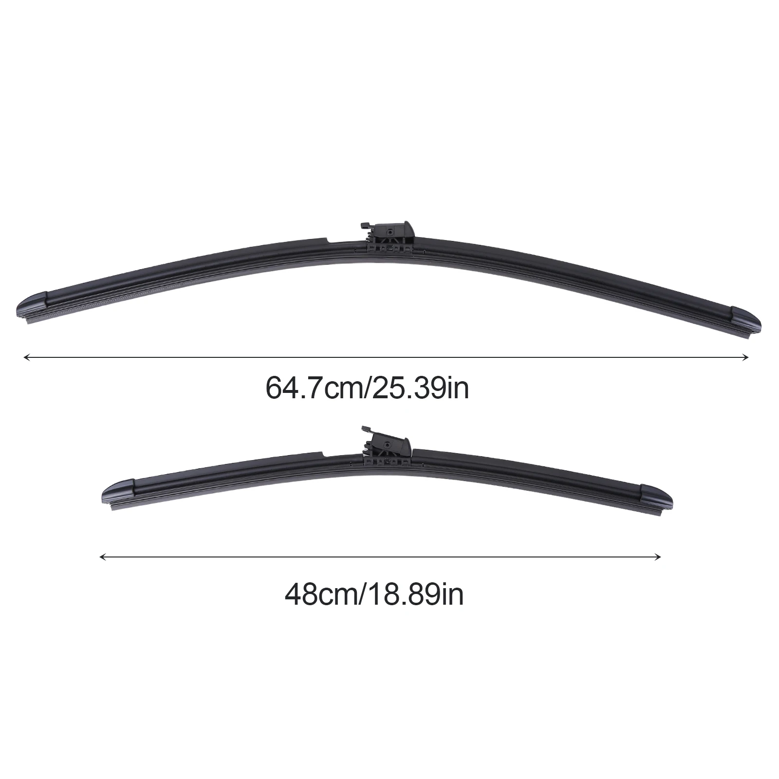 Front Windshield Wiper Blade Replacement for XC60 2018-2020 with Water Spray Replaces 31490718 31689263