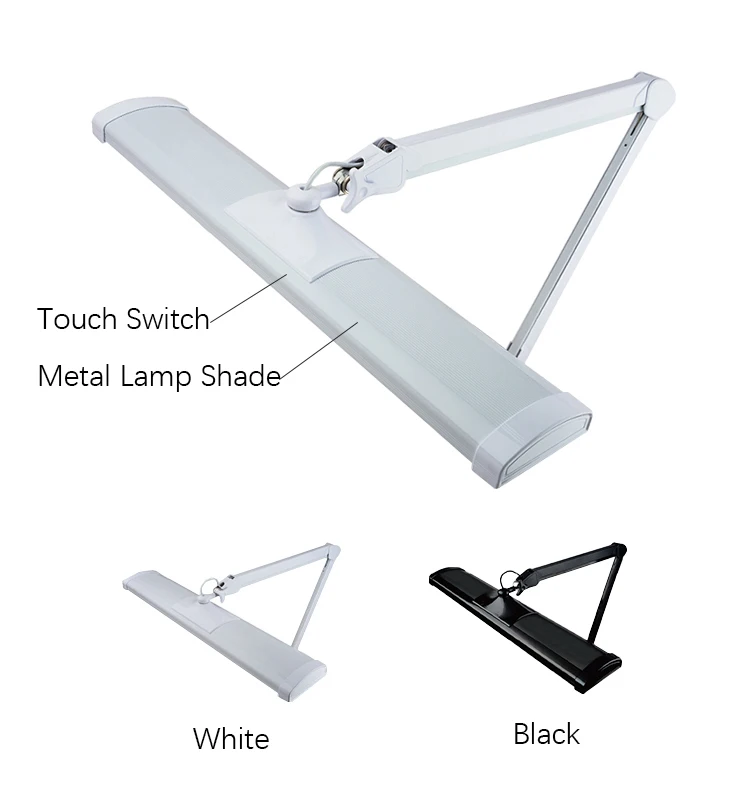 30W Adjustable Color Temperature Touch Control LED Lighting Lights For Jeweler Durable Aluminum Alloy Cover CCT Dimming