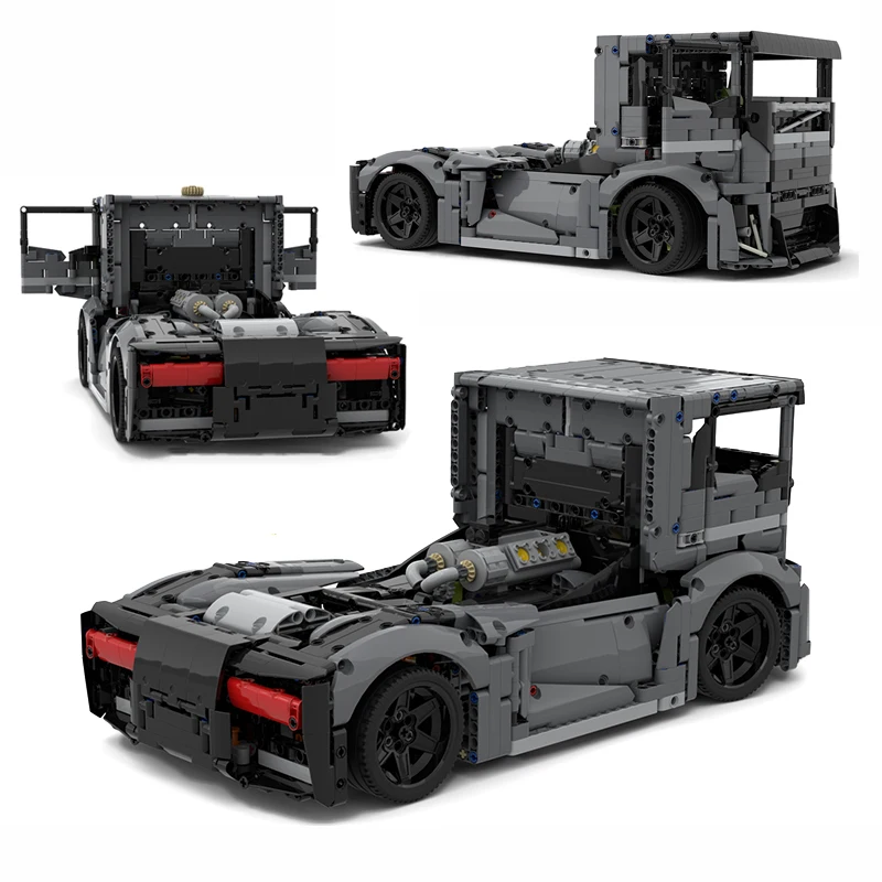 NEW 1670Pcs Technical The Iron Knight Heavy Truck MOD From 42126 MOC Building Block Assembly Cars Bricks Model DIY Toys Gifts