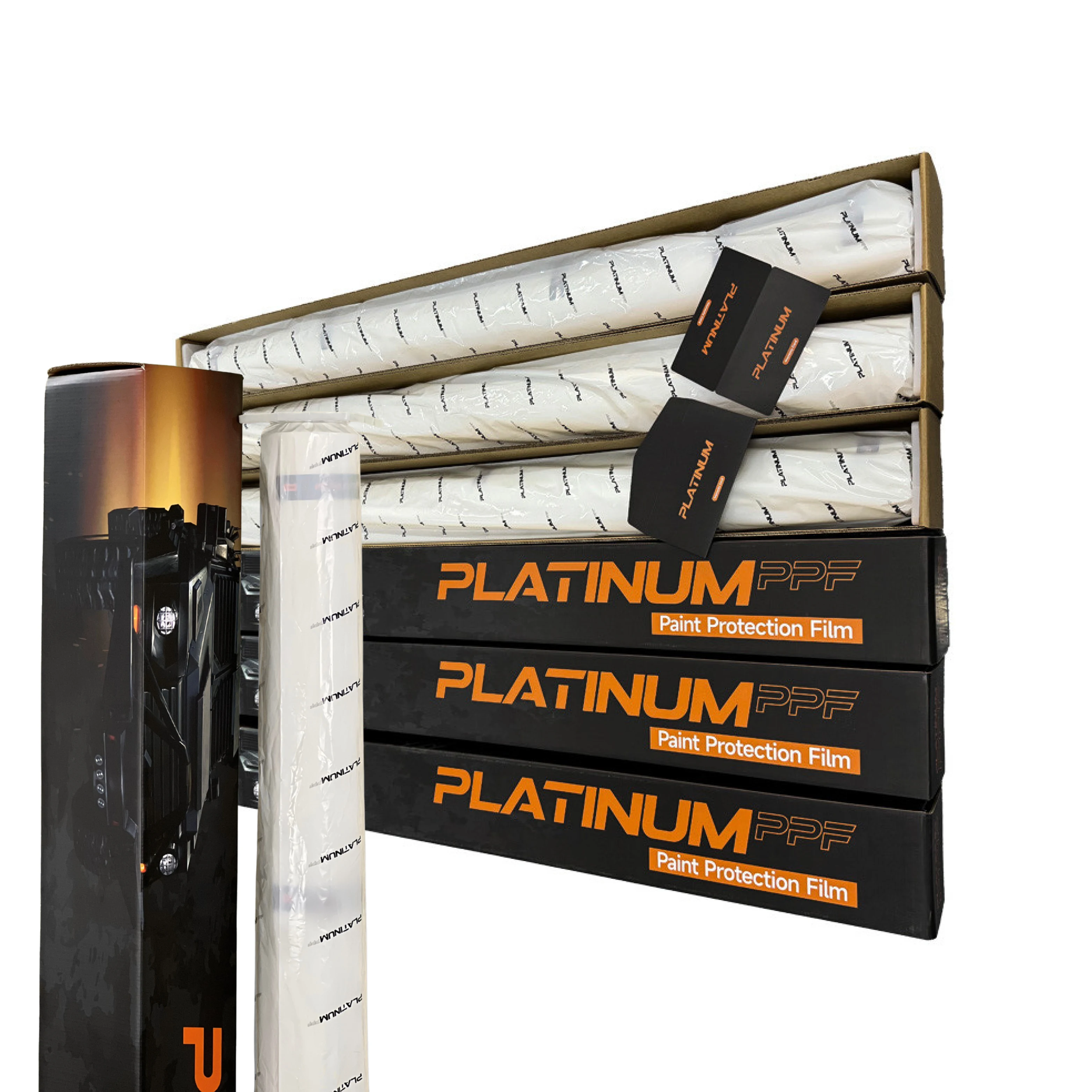 TPU Film Hydrophobic PPF TPU Car Body 7.5 Mil Paint Protection Film Self Healing Glossy Anti Yellow TPU Film