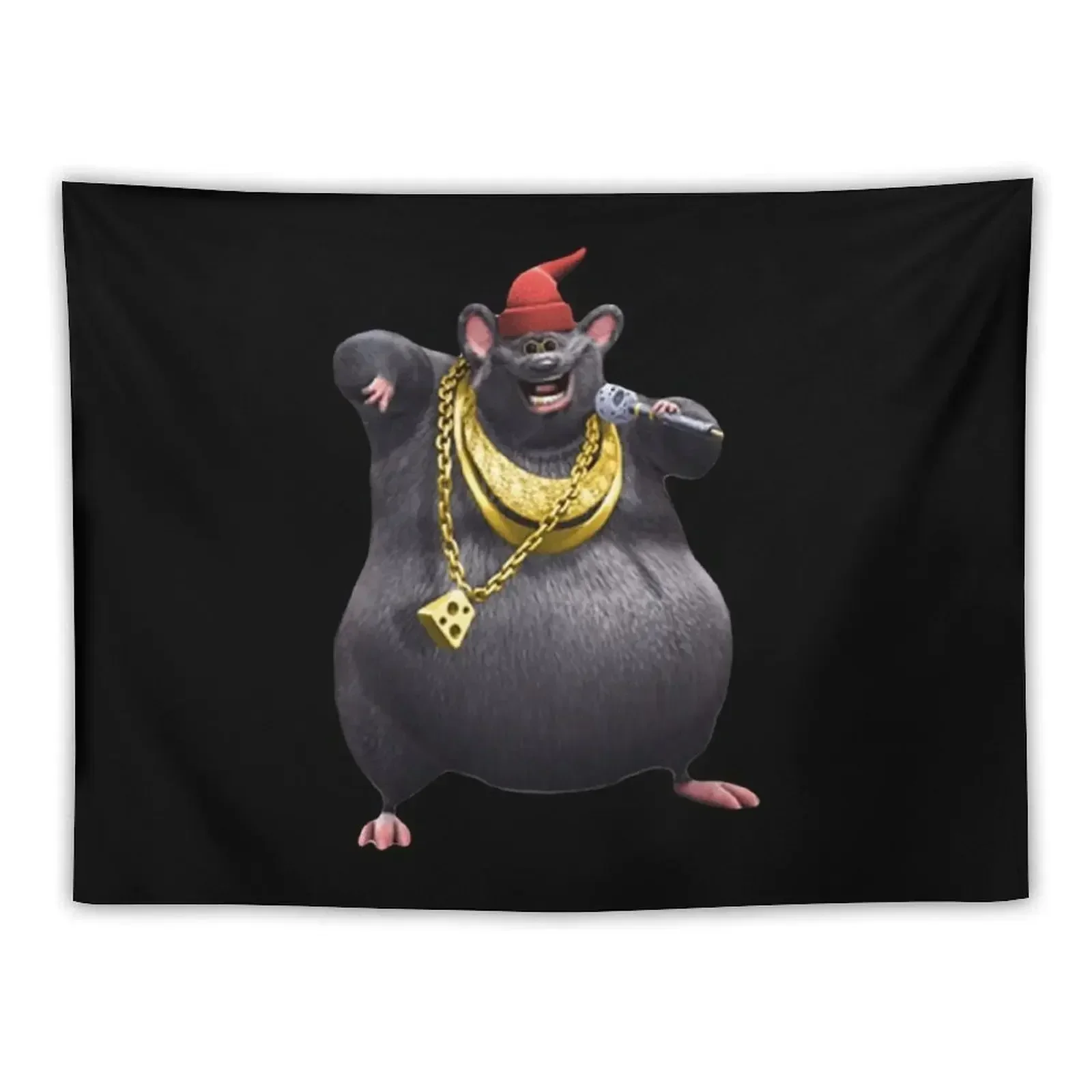 Biggie Cheese Rat Tapestry Christmas Decoration Room Decoration Aesthetic Home And Comfort Decor Tapestry