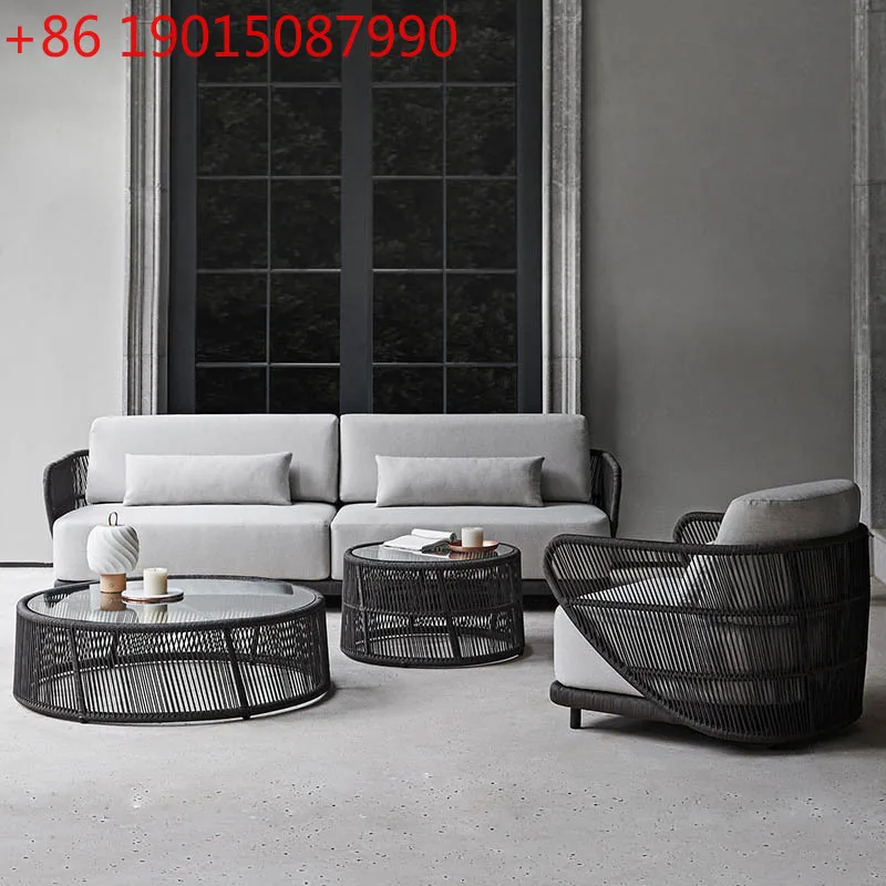 

Открытый стул из ротанга, диван, двор, сад, балкон, водонепроницаемый солнцезащитный крем, терраса, вилла, проживание в семье, мебель для отдыха из ротанга