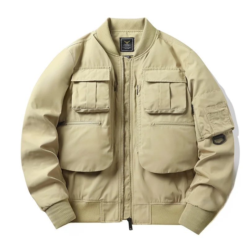 

Men's Pilot Jaet Functional Sle Spring Autumn American High-End Baseball Game Casual Versatile Couple Outerwear