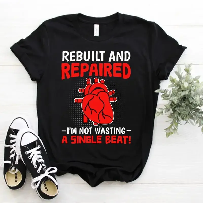Open Heart Surgery Recovery Patients Rebuilt and Repaired T Shirt