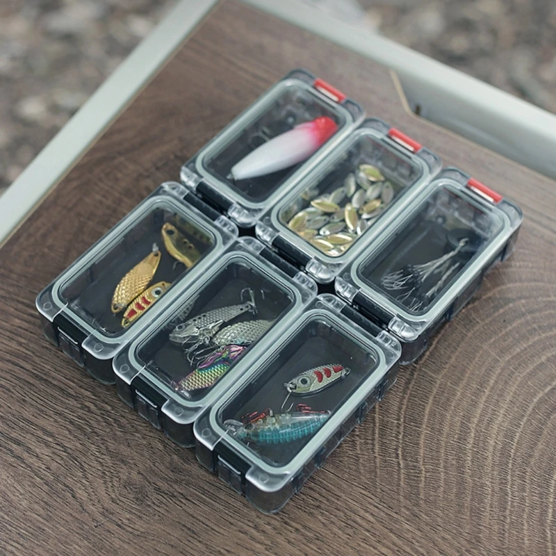 Tackle Box For Fishing Portable Fishing Tackle Storage Box Water Resistant Magnetic Luminous Tackle Box For Fishing Lure