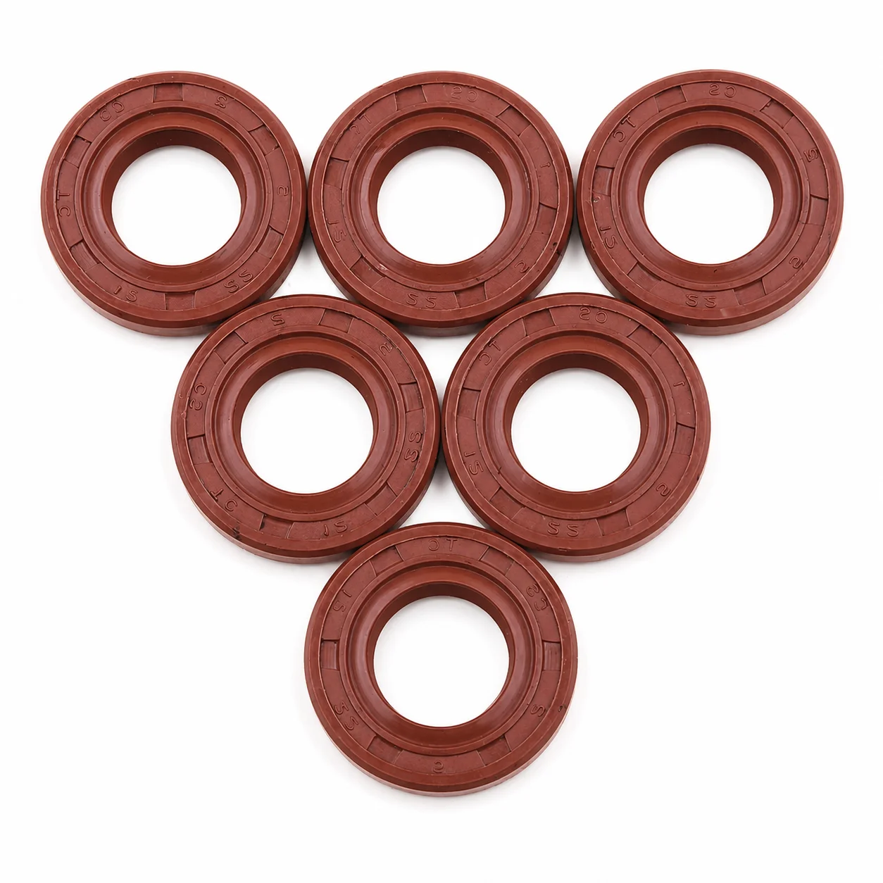 6 Pack Oil Seal Kit/Crank Seal Fits Stihl HS81 HS81R HS81RC HS81T HS86 HS86R HS86T Hedge Trimmer OEM 9640 003 1195 Garden Parts