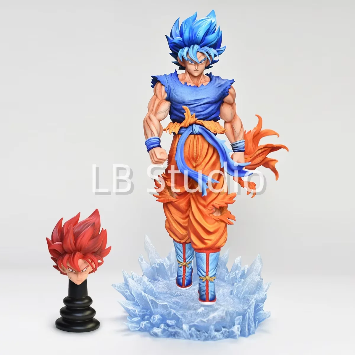 32,5 cm/12,79 pouces Anime Dragon Ball Z Goku Figure Super Saiyan figurine à collectionner Statue modèle jouet cadeau