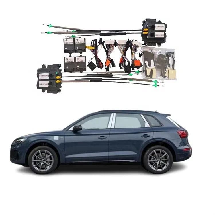

Side Door Kit Silent Waterproof Smart Auto Car System Kit Locks Switch Electric Soft Close Suction Door Opener for Q5
