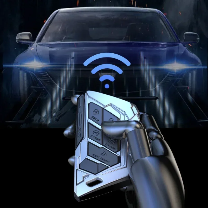 

For Cadillac CT4 CT5 CT6 XTS XT6 XT5 XT4 Zinc Alloy Car Key Protection Shell Cartoon Smart Remote Key Cover Car Accessories