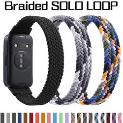 Bracelet à boucle élastique pour Huawei Band 8, bracelet en nylon Correa pour Huawei Band 8, bande pour Huawei Watch 8, sangles pour Huawei Band 9