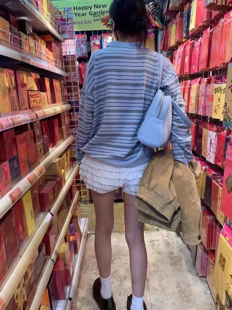 Plones Cortos de Ballet con Estilo Urbano, Falda Plón con Vuelo, Cintura Elástica, Dobladillo en Capas con Diseño de ...