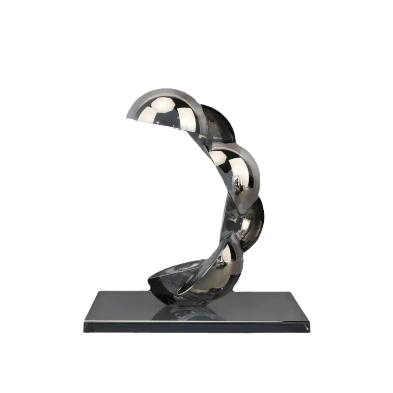 Modern abstract figure crystal ornament, sales department model room study TV cabinet housewarming gift