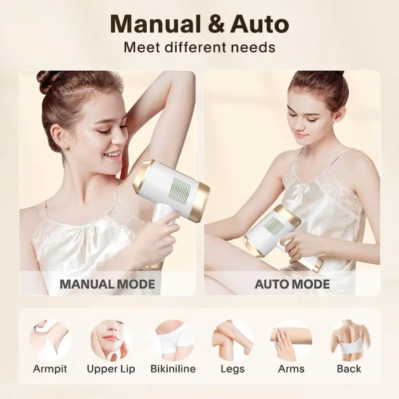 

Handheld Ice Cooling Ipl Electric Epilator Sapphire Ipl Laser Hair Removal at Home Use IPL Skin Rejuvenation Machine