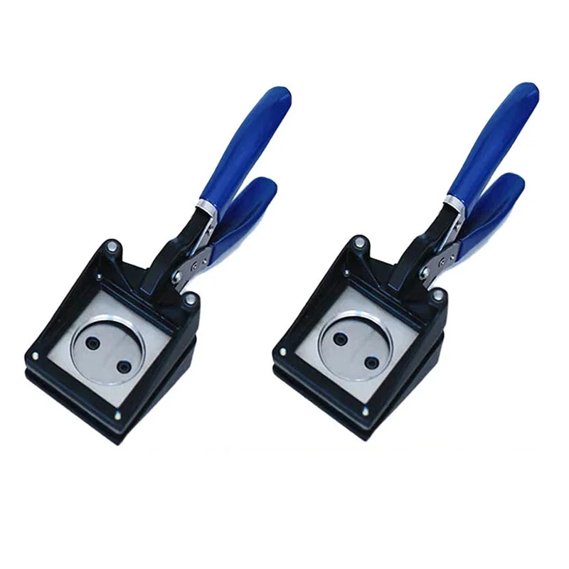 Handheld Manual Circular 44Mm Punch Die Cutter Photo Cutter Punch Die Cutter-AA26