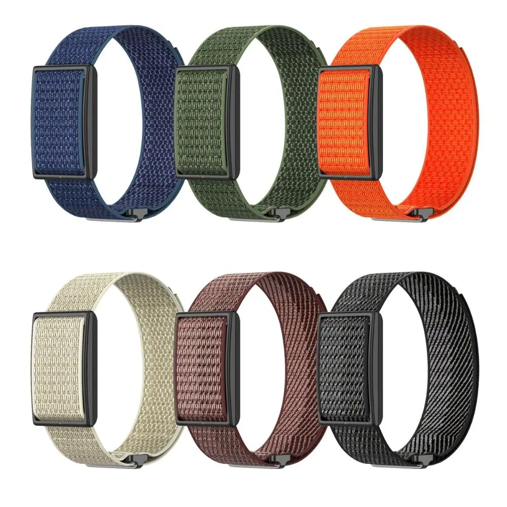 Nylon Sport Band Loop Design 22mm Replacement Wristband Adjustable Breathable Fitness Tracker Strap