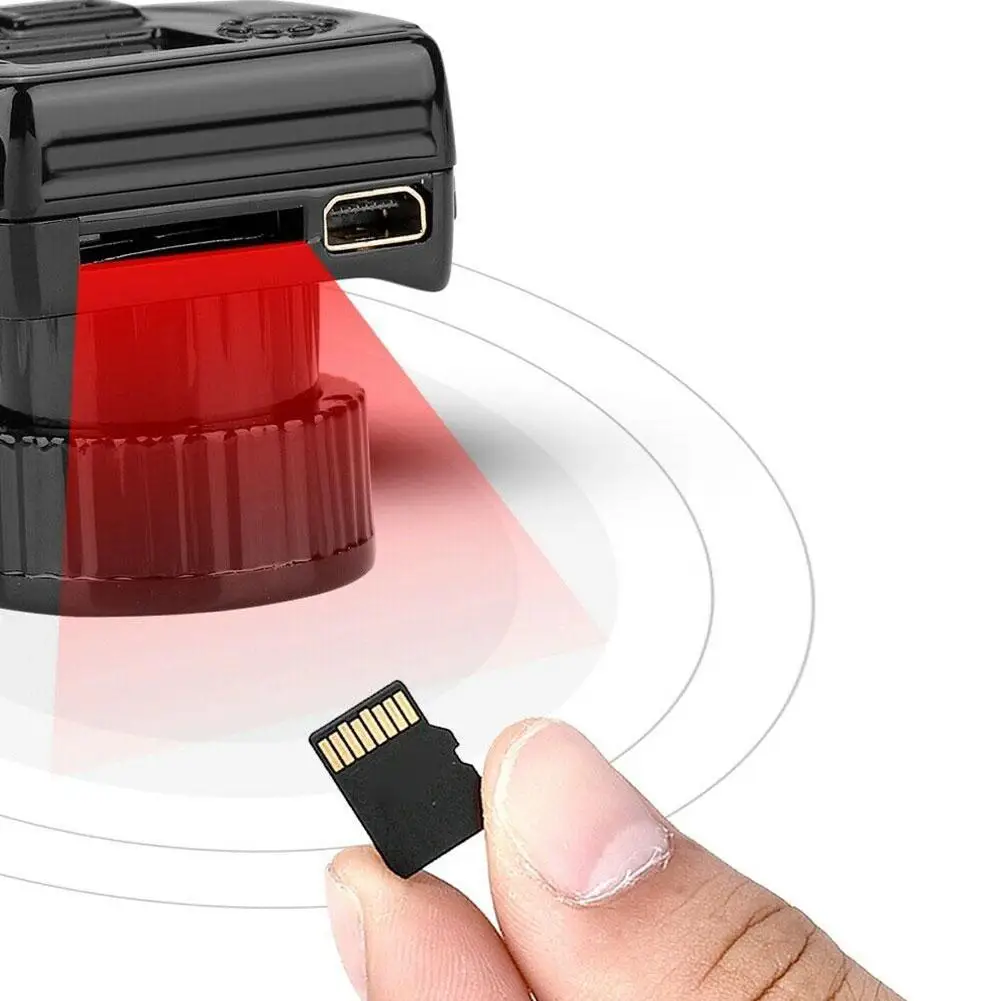 Mini Caméra Caméscope 480P Micro DVR Y2000 Portable, Webcam, Enregistreur Vocal Vidéo avec Clé JOJ