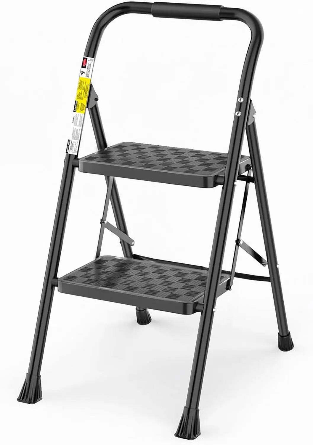 Step Stool for Adults,2 Step Ladder Folding Step Stool,330 lbs Capacity with Wide Anti-Slip Pedal Ergonomic Design