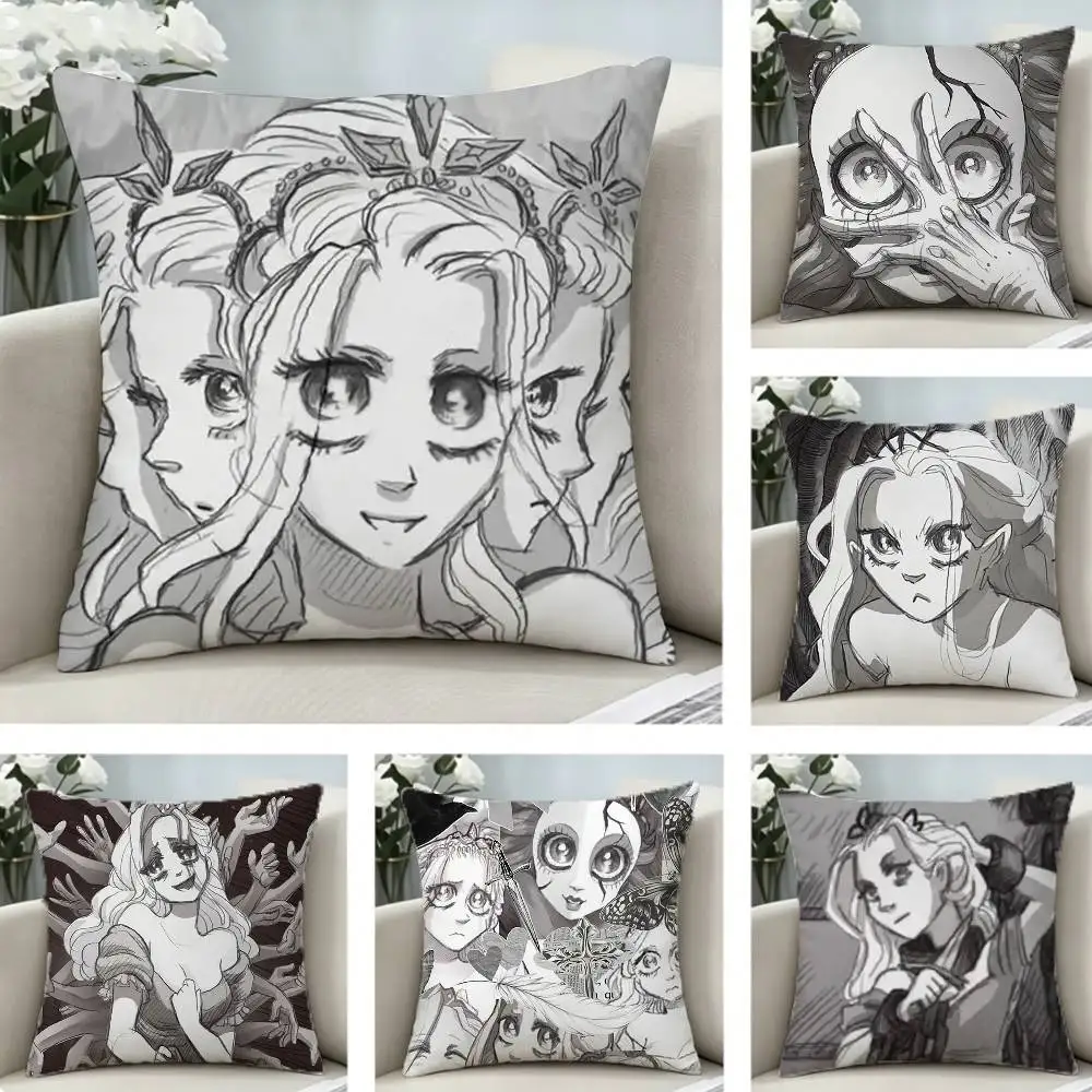 

Horror S-Slay the Princess Pillow Case Pattern Printed Pillowcase For Living Room Sofa Cushion Cover