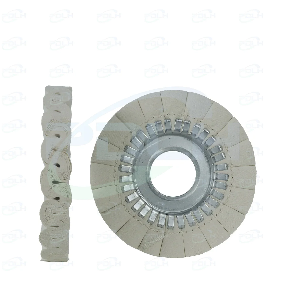 5PCS 180x50x20mm Cotton Cloth Buffing Wheel Premium Polishing Wheel for Nanxing Edge Banding Machine Accessories