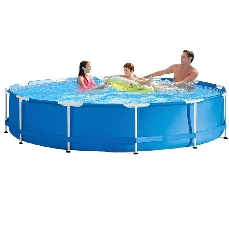 Bracket swimming pool, family children's large outdoor stacking pool, family inflatable swimming pool folding pool