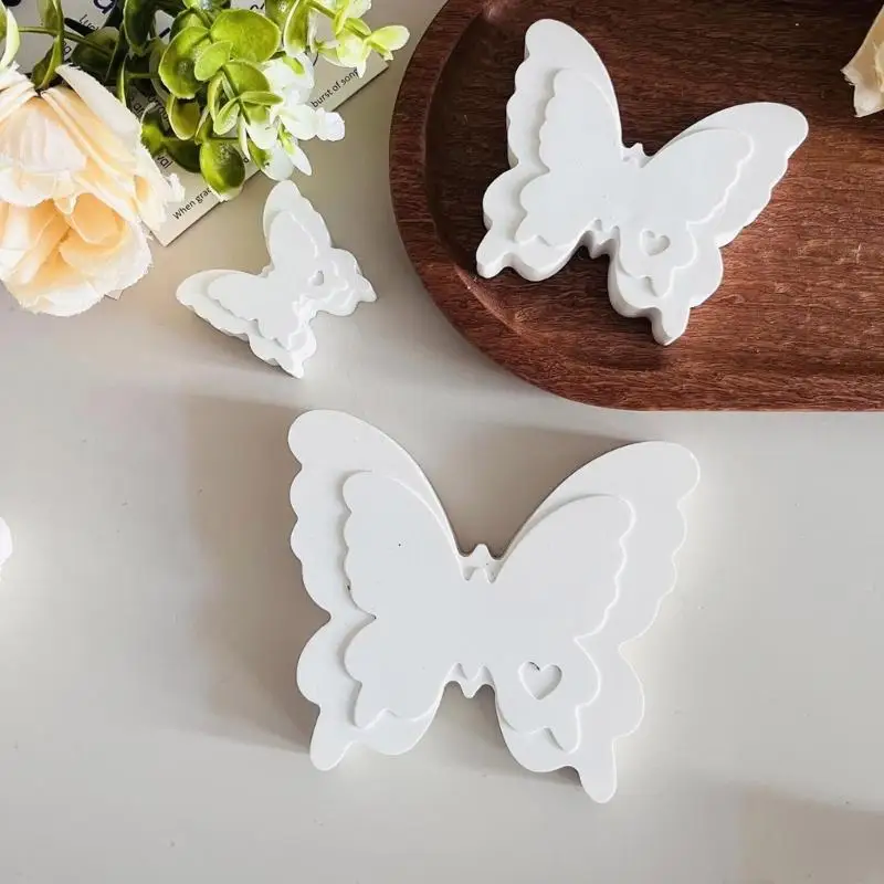 HX6F Versatile Silicone Butterfly Mold Set Suitable For Jewelry Making And Holiday Gifts Comes In Three Different Sizes