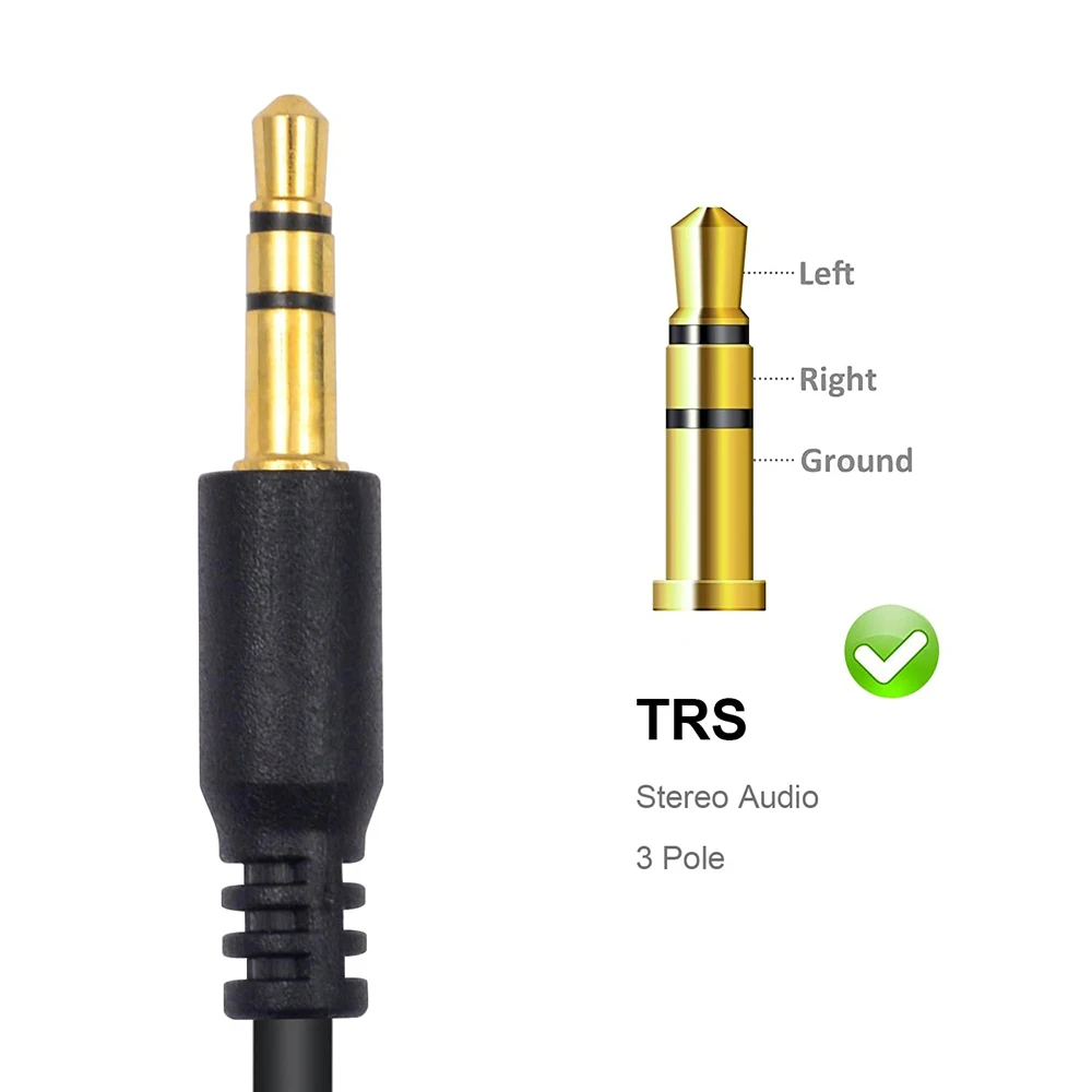 0.3m rozdzielacz do słuchawek przewód Stereo 3.5mm 1/8 TRS do 6 portów Adapter gniazda Jack przewód rozszerzenie Audio AUX do telefonu PC głośniki