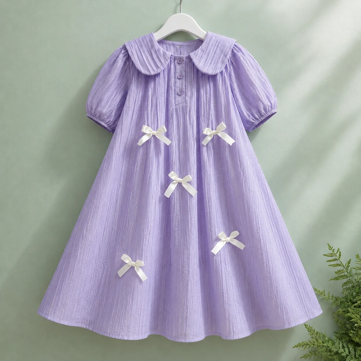 Toddlers Dresses For Girls Children's Dress Summer Cotton Kids School Costumes Short Sleeve Baby Vestidos 4 5 6 8 9 10 12 Years
