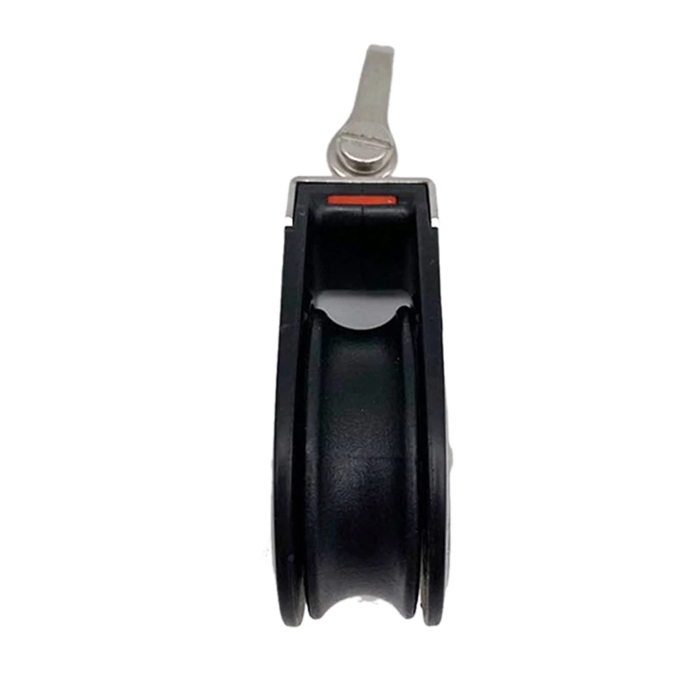 

Y02AStainless Steel Pulley Nylon Sailboat Plain Bearing Sheave Block Marine Rope Runner Boat Accessory