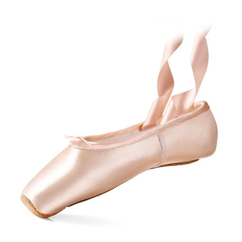 Zapatillas de Ballet para niñas principiantes, zapatos de Ballet con forro suave, correas cómodas para principiantes, bailarinas para niñas