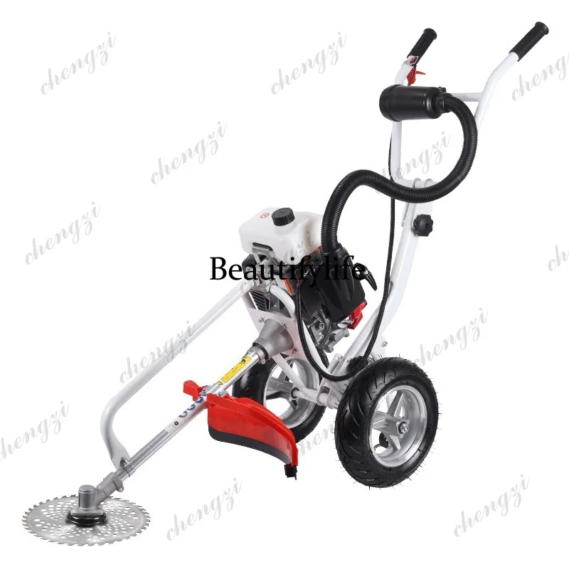A81 Hand-push lawn mower Electric start lawn mower Orchard weeding high-power trenching and lifting machine