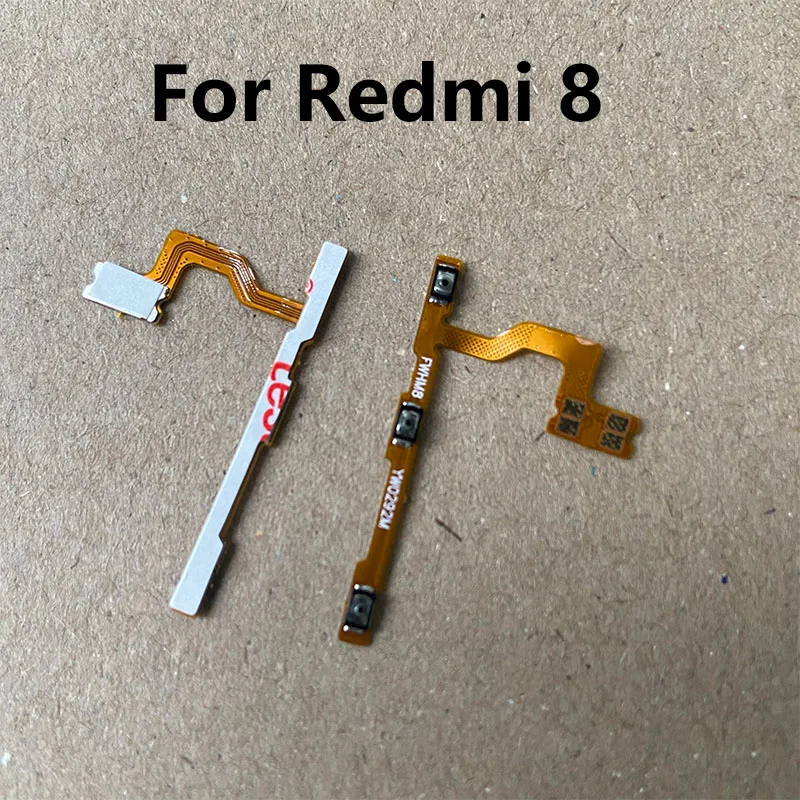 On Off Power Volume Buttons Flex Cable For Xiaomi Redmi 8 8A Volume Button Key Flex Cable Replacement