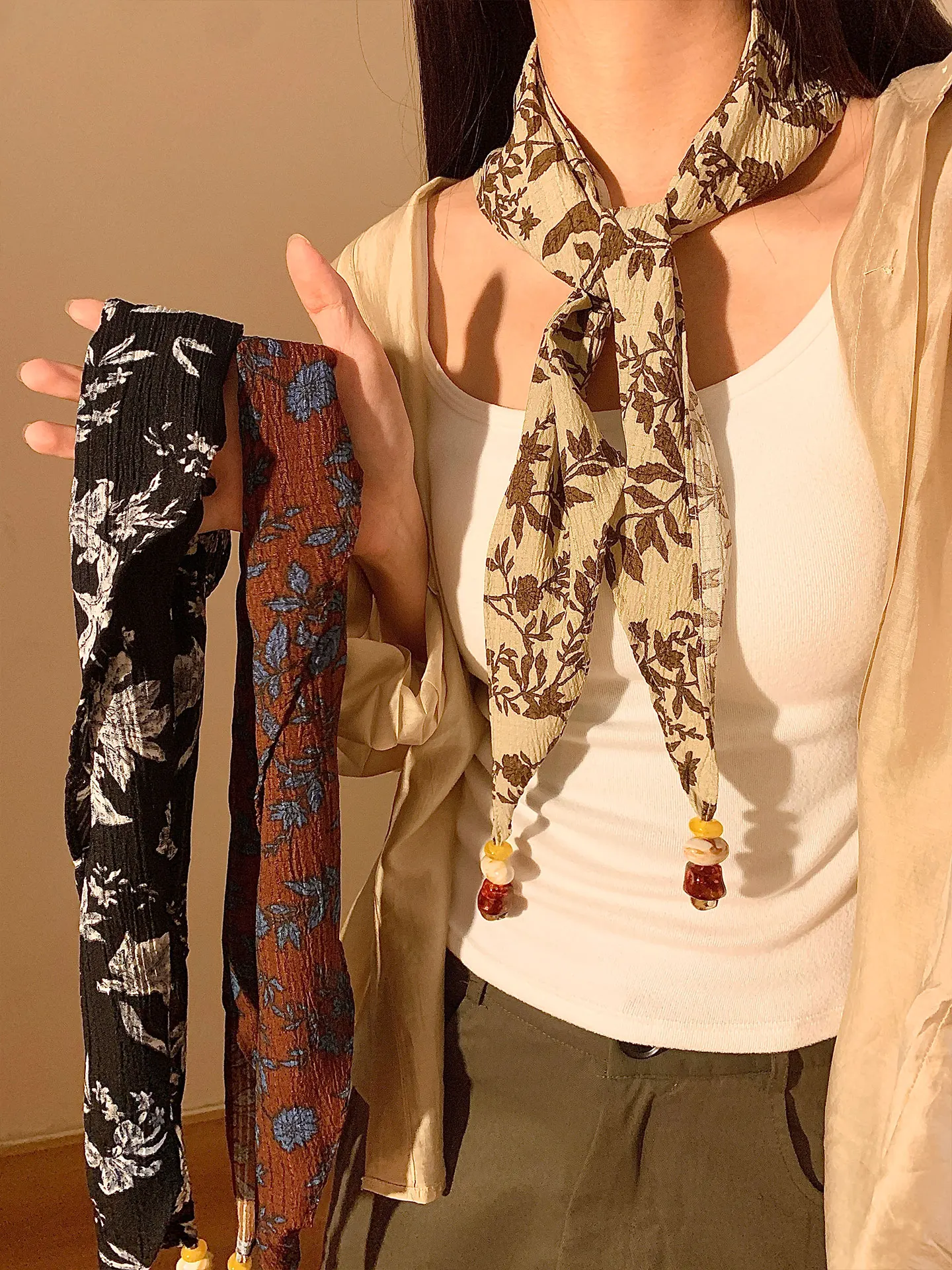 lenco-longo-estreito-floral-retro-de-algodao-e-linho-feminino-nova-colecao-primavera-verao-faixa-decorativa-versatil-para-cabelo-e-protetor-de-pescoco