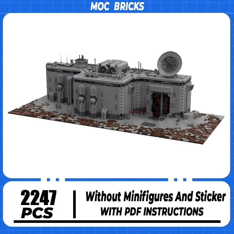 

Star Movie Moc Building Blocks Imperial Bunker Model Technology Bricks DIY Assembly Construction Toy Holiday Gifts