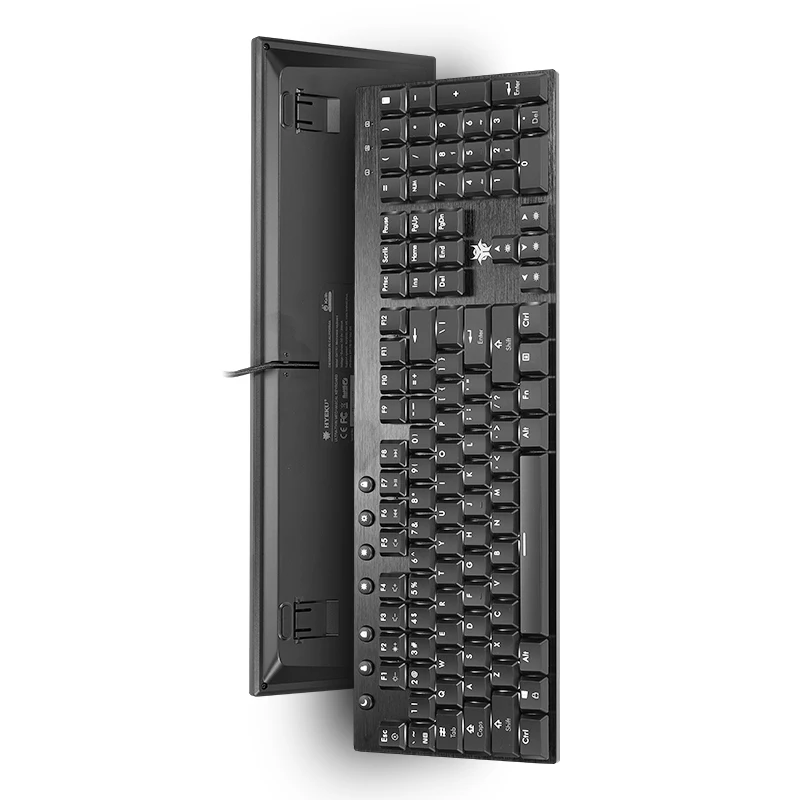 Hexgears GK1701 Mechanical Keyboard - Ergonomic Low Profile Gaming Keyboard - Kailh Box Clicky Switch Keyboard