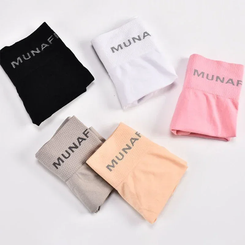 

Women Seamless Letter Safety Short Pants Panties Anti Exposure Underwear Casual Ventilate Soft Sports Fitness Yoga