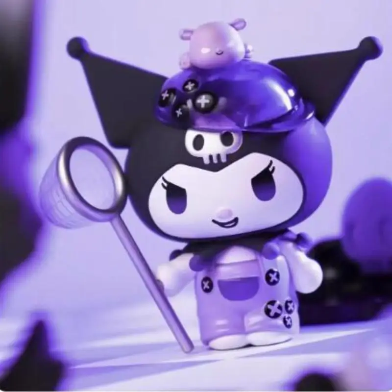 Sanrio Karakter Perifere Kuromi Weerwolf Serie Blinde Doos Speelgoed Desktop Ornamenten Kamer Decoratie Verjaardagscadeau