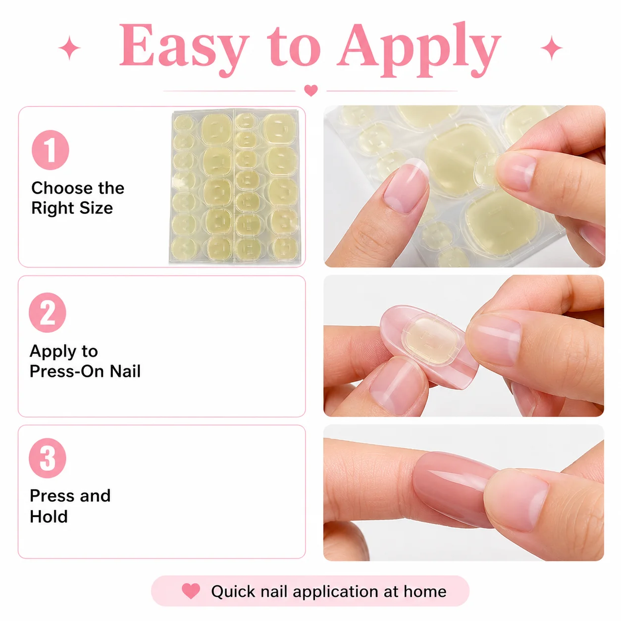 5장 120개 탭 젤리 네일 접착 탭, 프레스온 네일용 - Nail Art Jelly 리뷰 및 가격