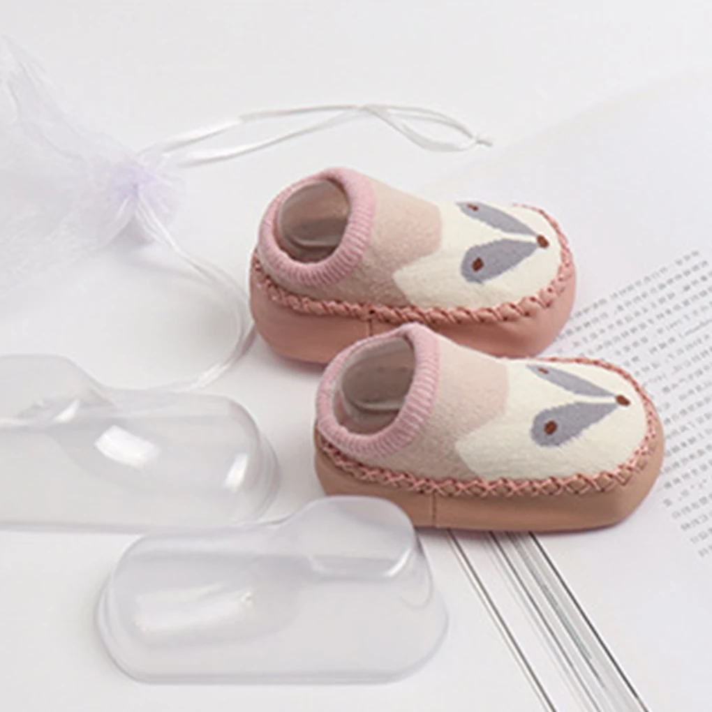 30x Transparent Color Clear Plastic Baby Foot Model Maintaining Shoe Shape Easy To Durable