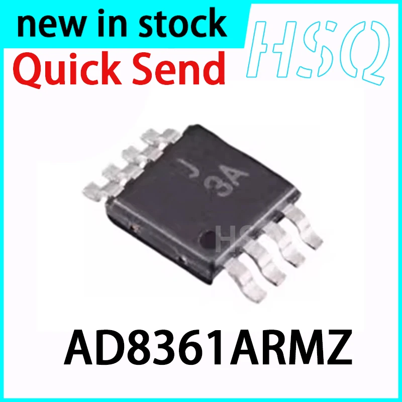 1PCS AD8361ARMZ AD8361ARM Silk Screen J3A RF Detector Patch MSOP8 New Stock