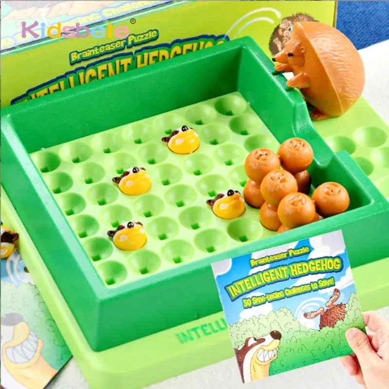 Early Education Maze Little Hedgehog Find Mom Game Parent Child Interactive Desktop Fun Escape Children's Toys