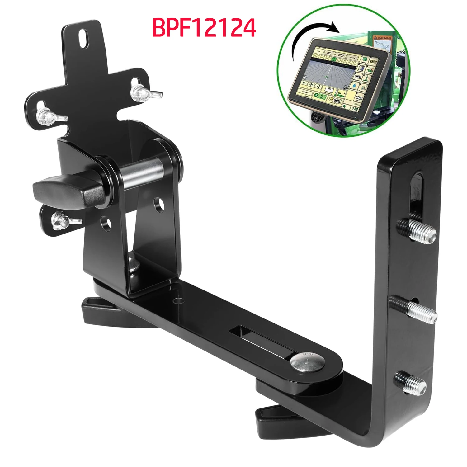 BPF12124 Corner Post Display Mounting Bracket Fits for John Deere Greenstar G2 G3 G4 G5 4640 2630 2600 1800 Displays
