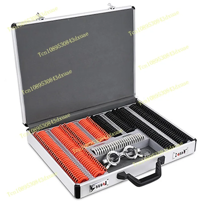 232 pieces of professional A-level lenses, vision test, optometry test box, optical equipment, plastic edge prism audition set